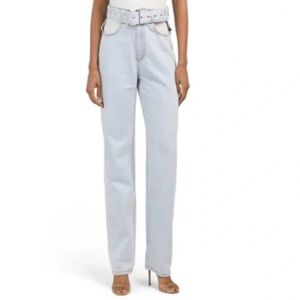 We Wore What Cutout Hip Jeans